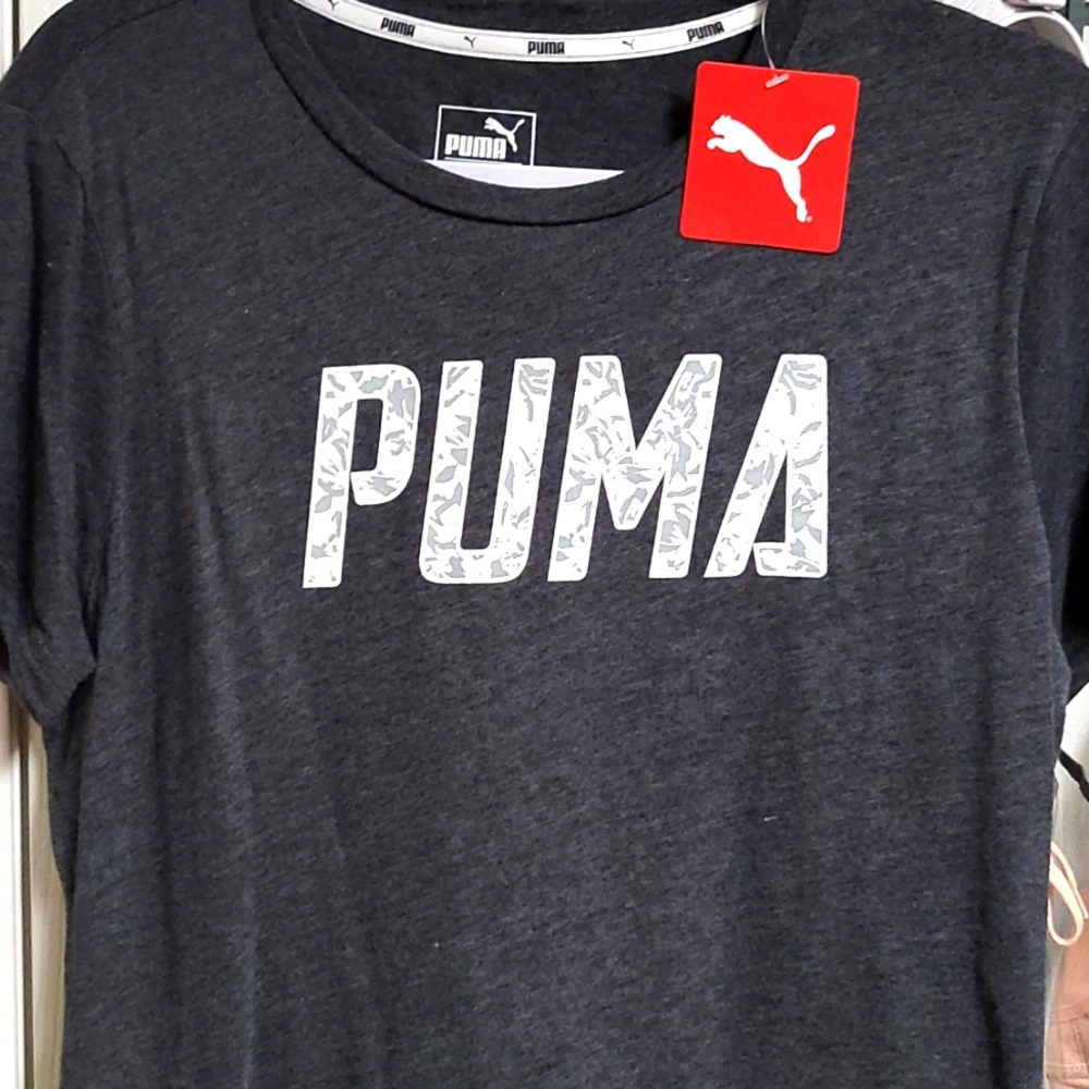 Grey Puma Tee